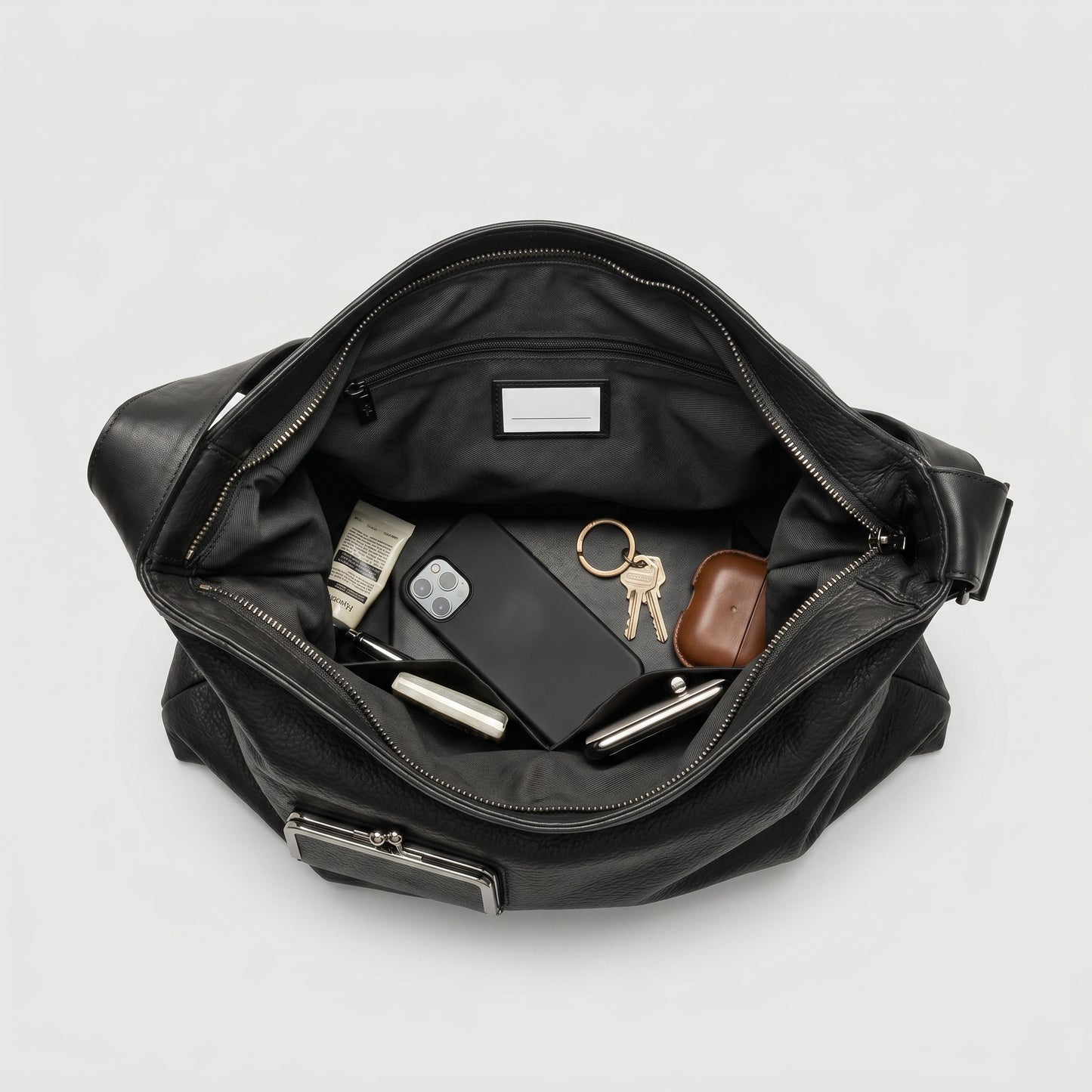 Minimalist Leather Shoulder Bag