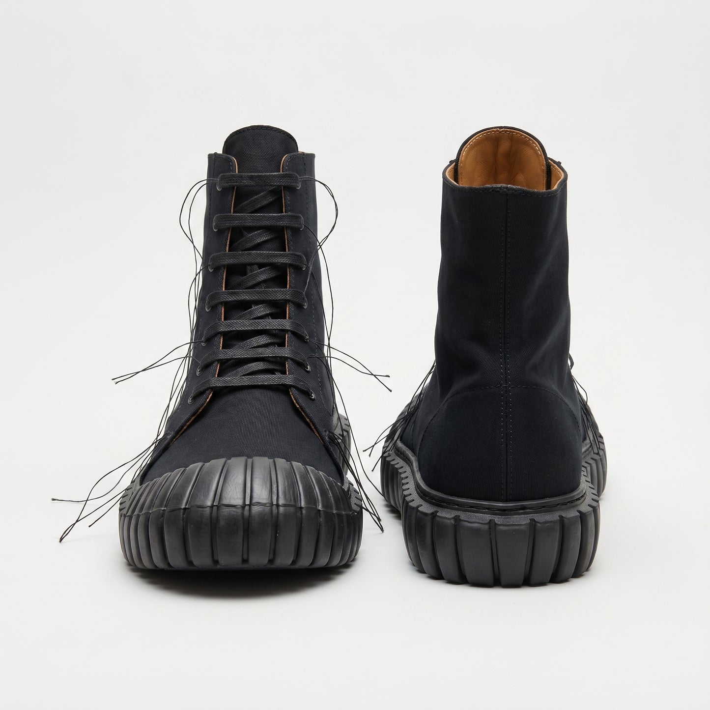 High Top Textured Sole Boots