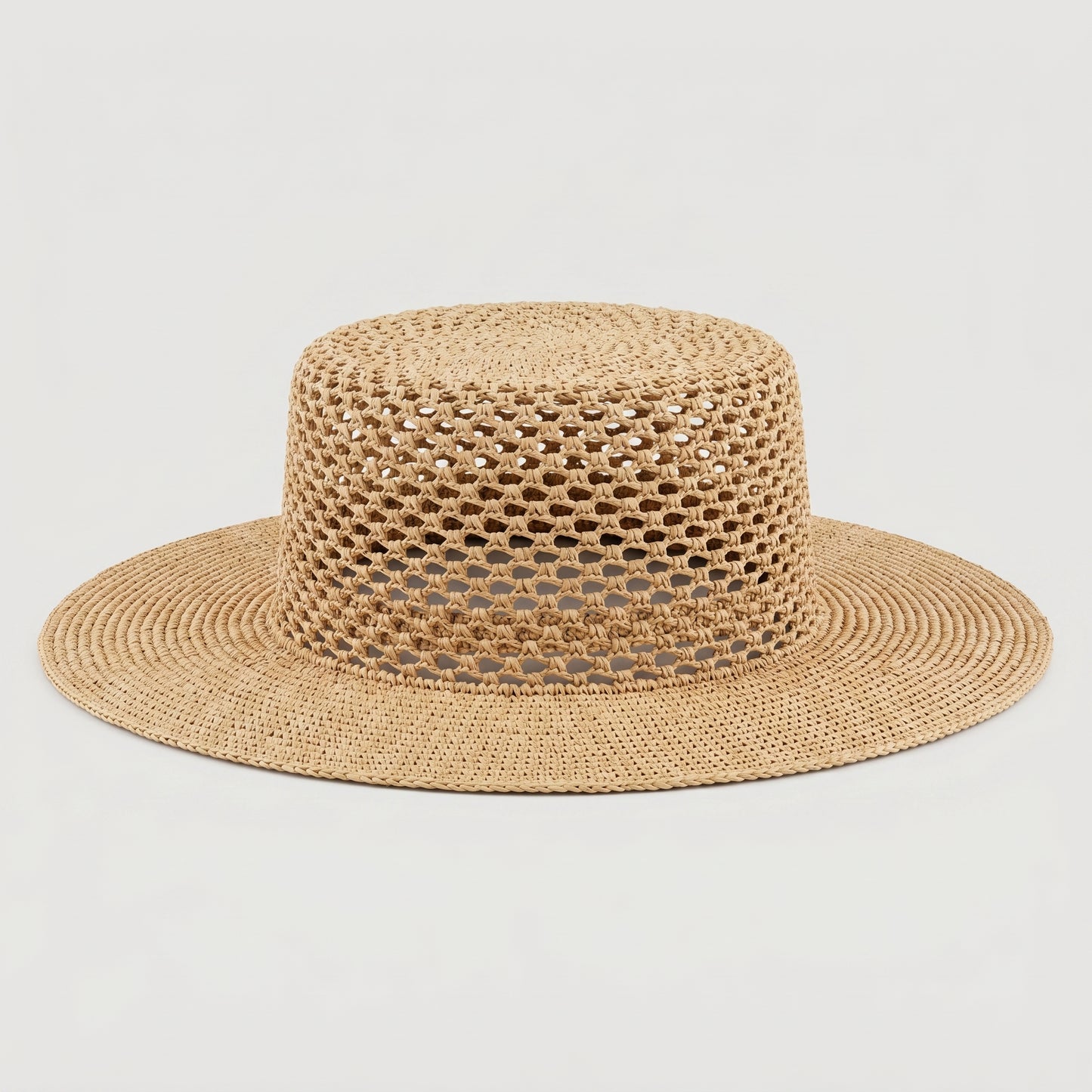 Packable Woven Straw Hat