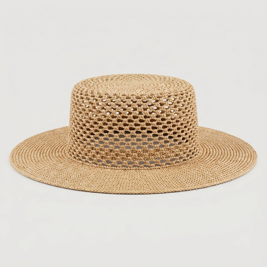 Packable Woven Straw Hat