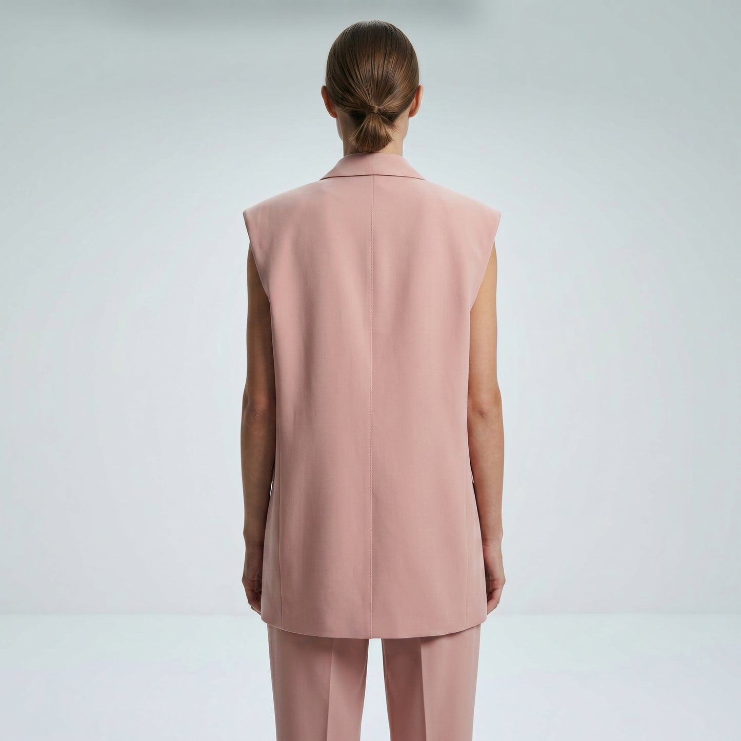 Tailored Sleeveless Blazer Vest