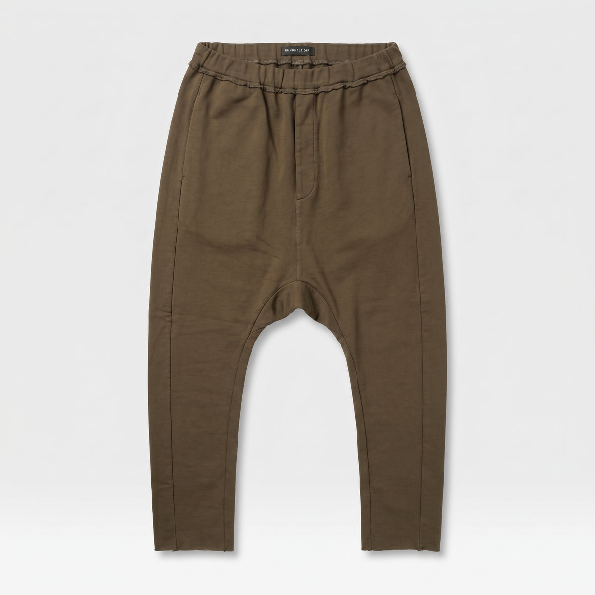 Dropped Crotch Casual Trousers