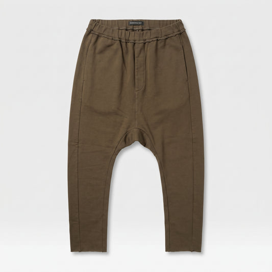 Dropped Crotch Casual Trousers