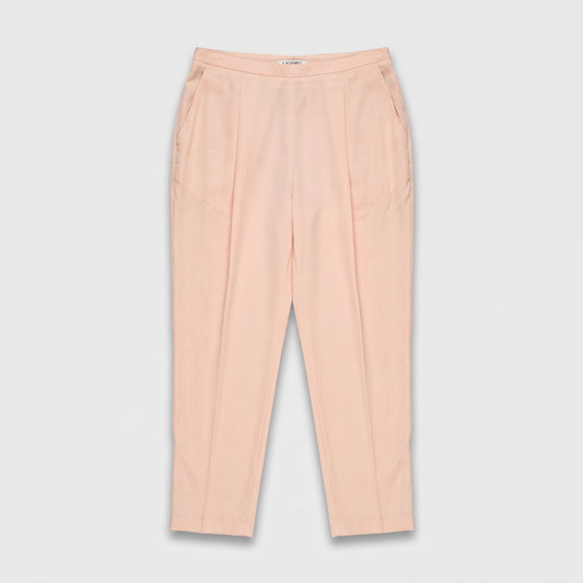 Tailored Pastel Peach Trousers