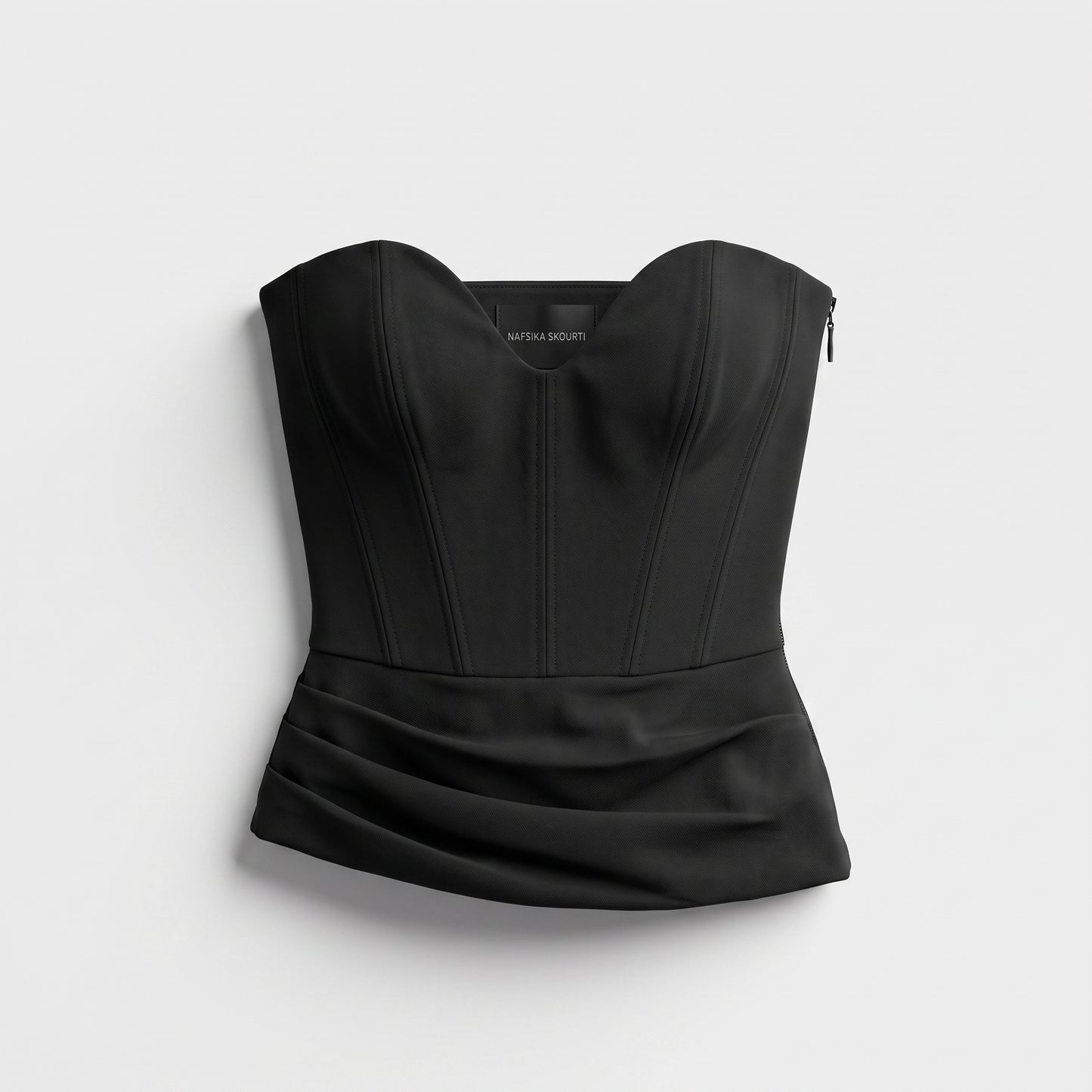 Structured Strapless Corset Top