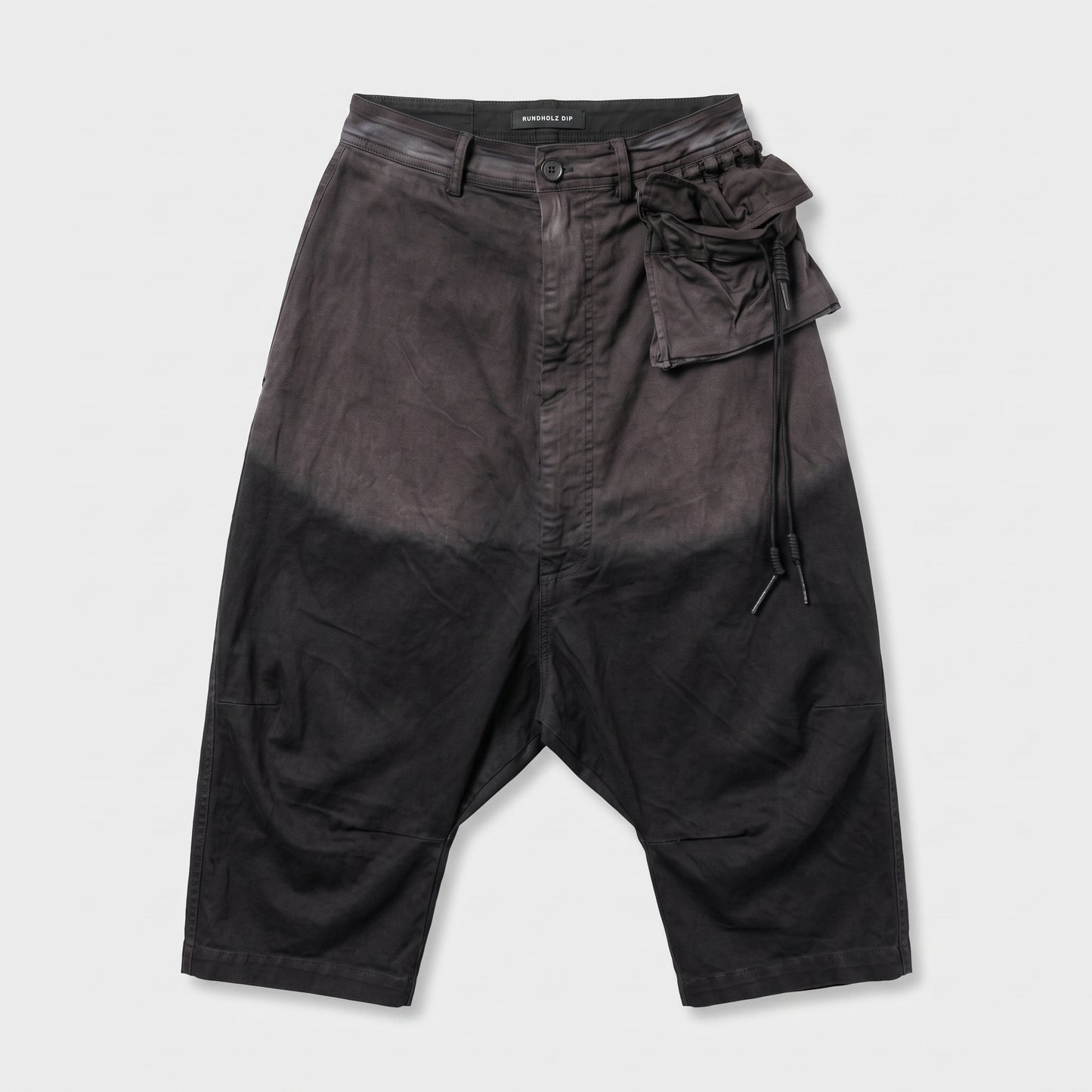 Utility Cargo Drop Crotch Trousers