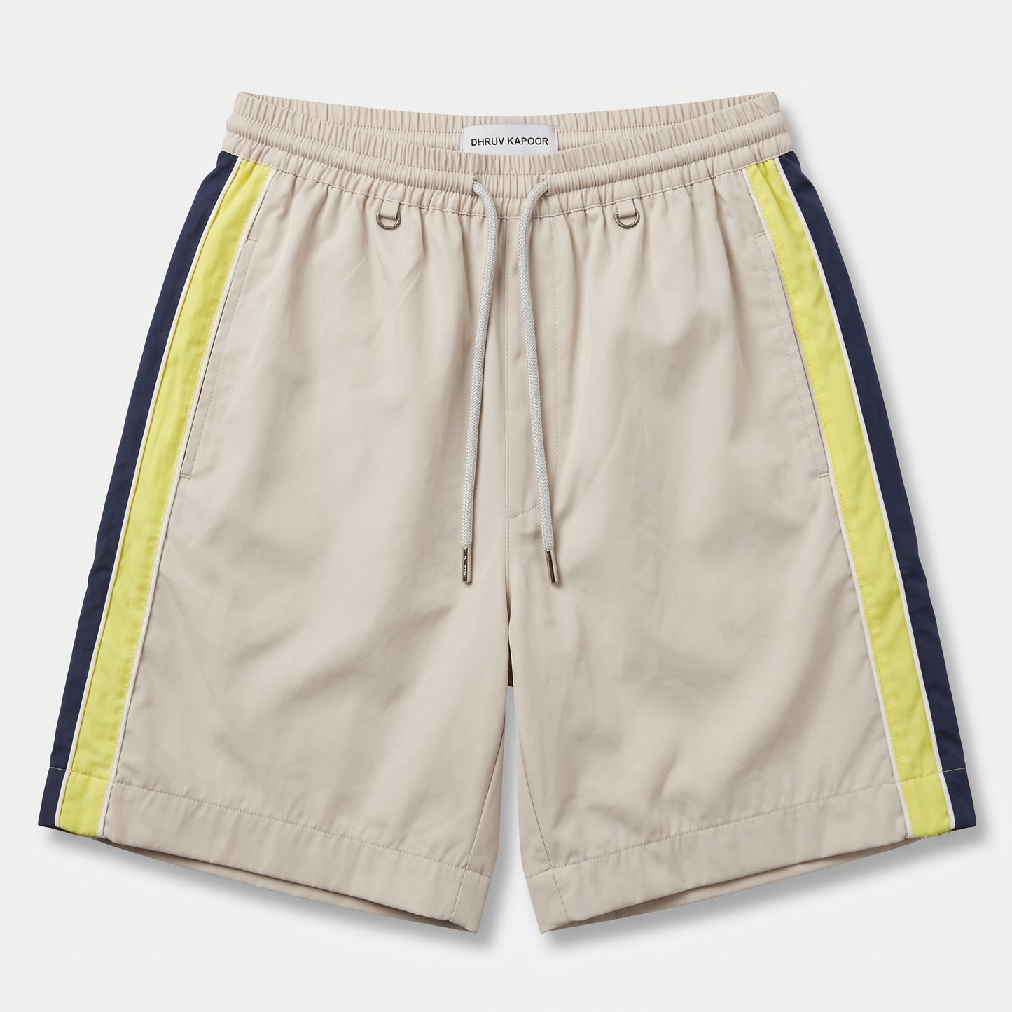 Color-Block Technical Drawstring Shorts