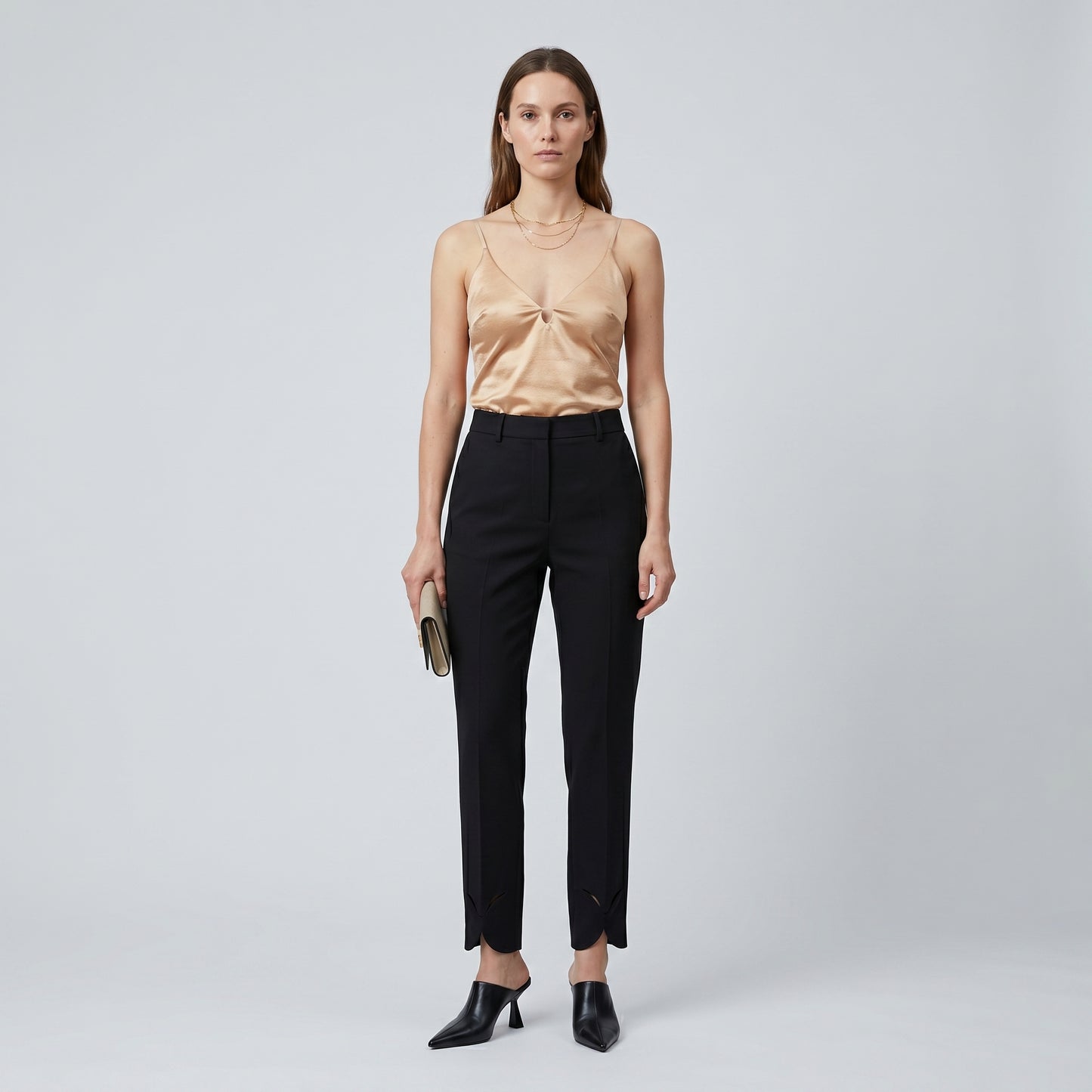 Elegant Satin Camisole Top