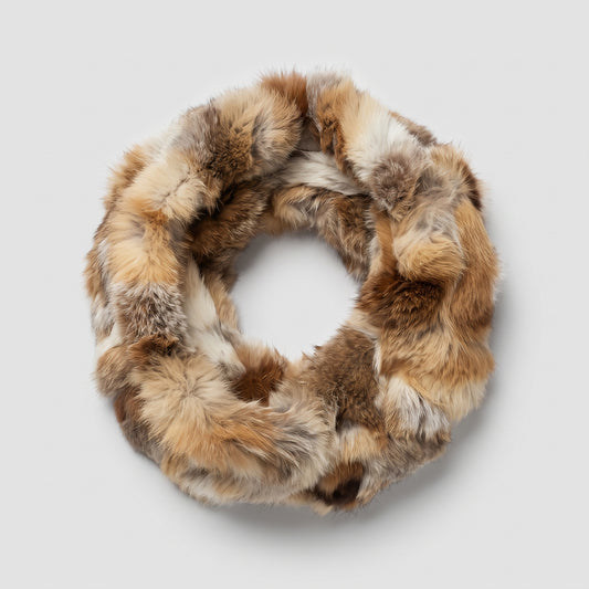 Luxurious Fur Infinity Scarf
