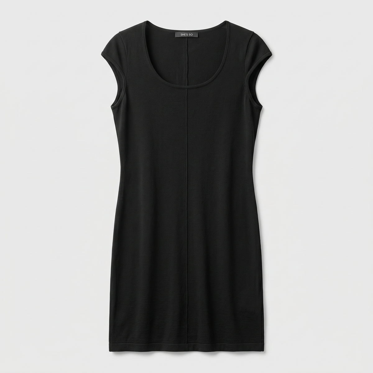 Essential Black Cap Sleeve Top