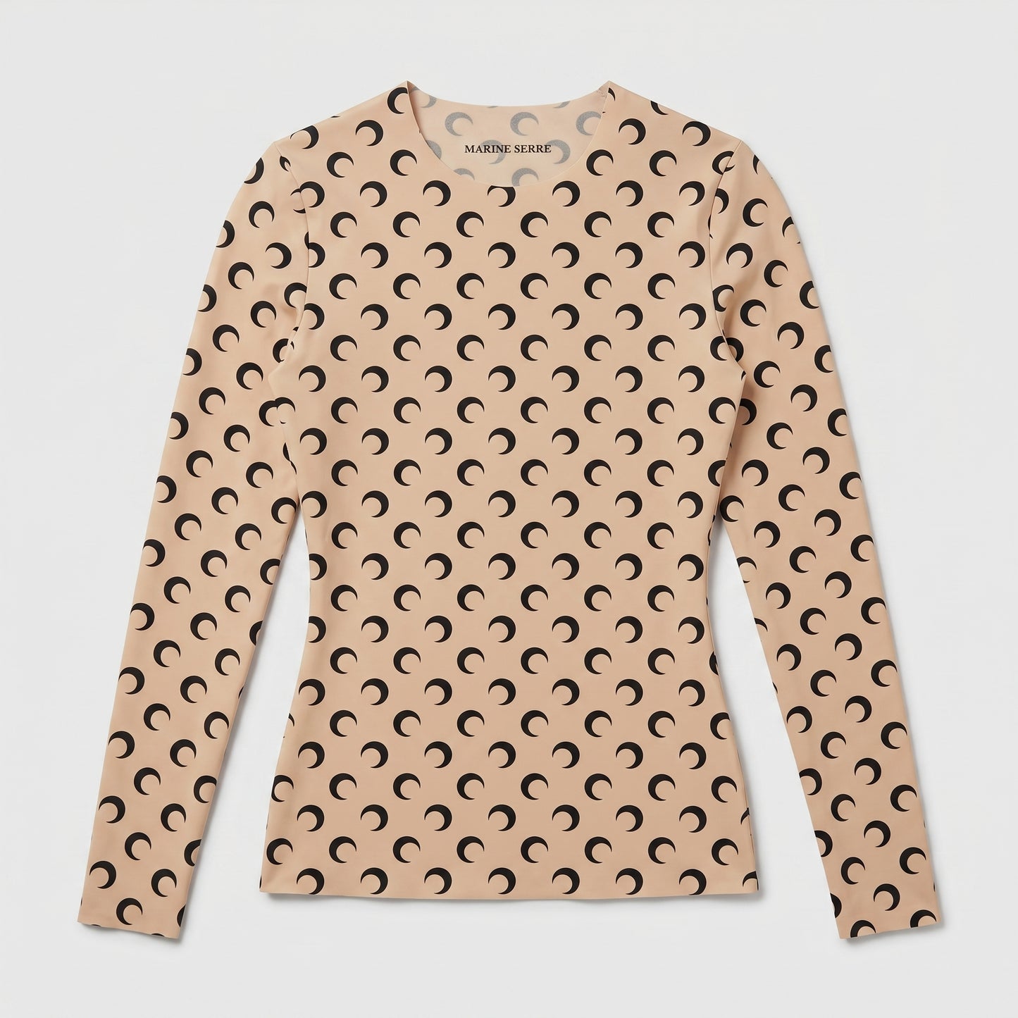 Moon Print Long Sleeve Top