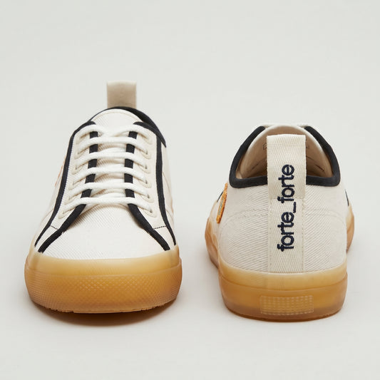Canvas Contrast Trim Sneakers