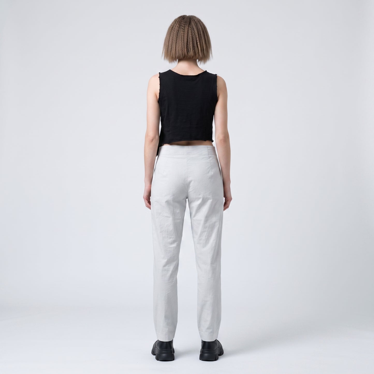 Minimalist Tailored Slim Trousers