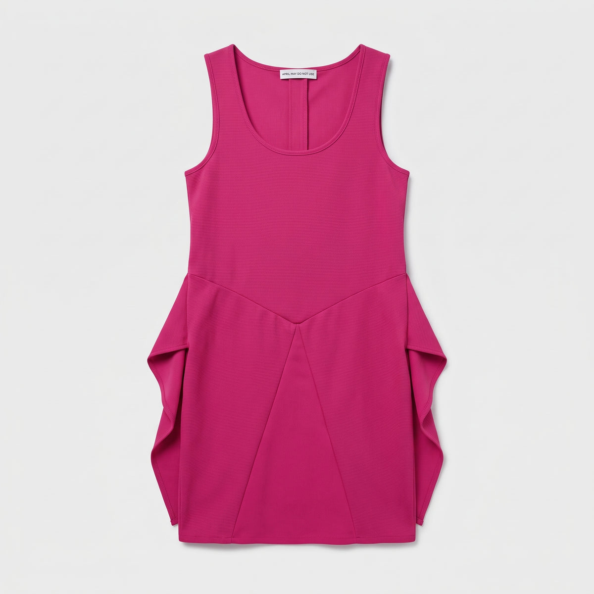 Vibrant Structured Sculpted Mini Dress