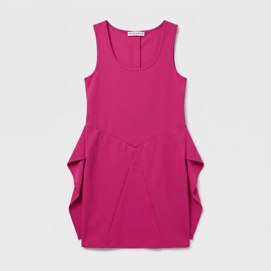 Vibrant Structured Sculpted Mini Dress