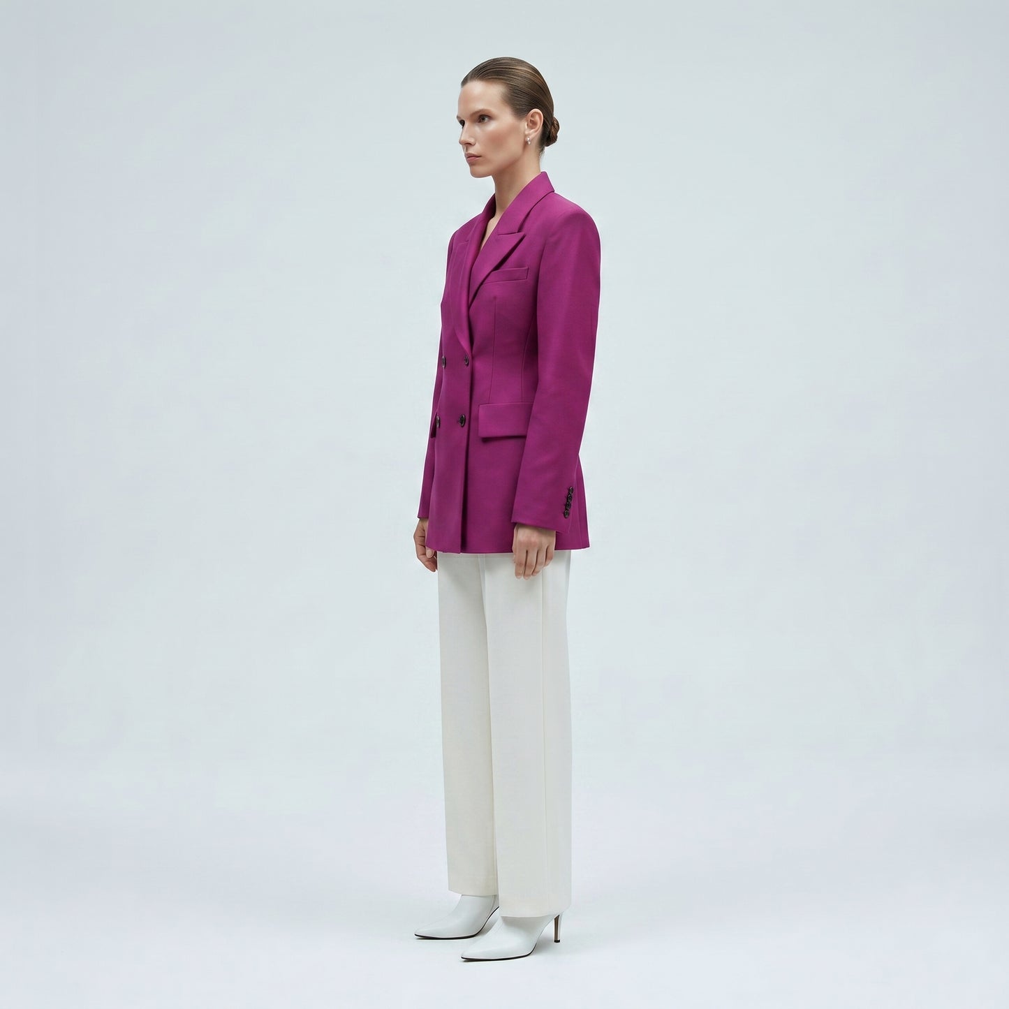 Tailored Double Breasted Blazer