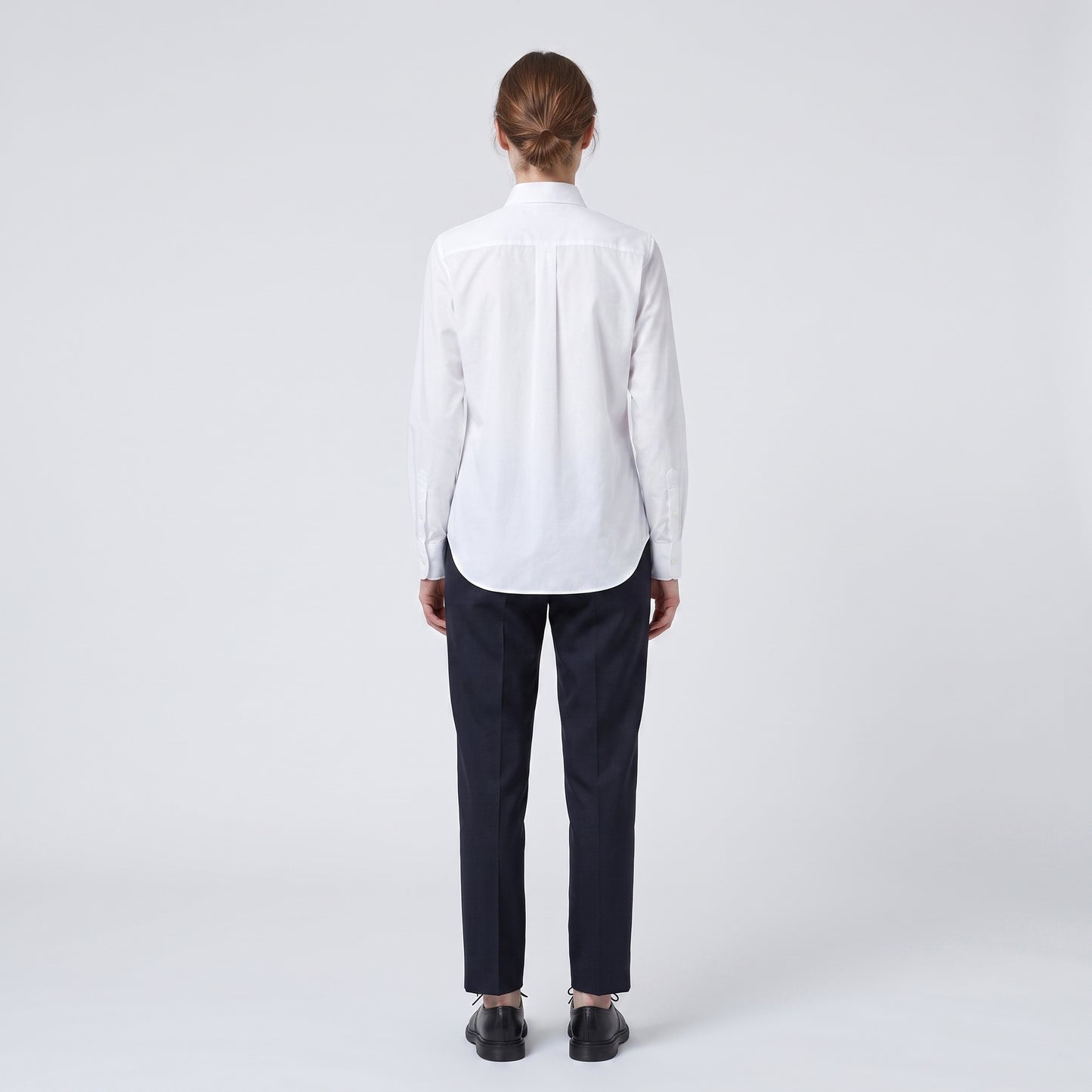 Classic White Cotton Poplin Shirt
