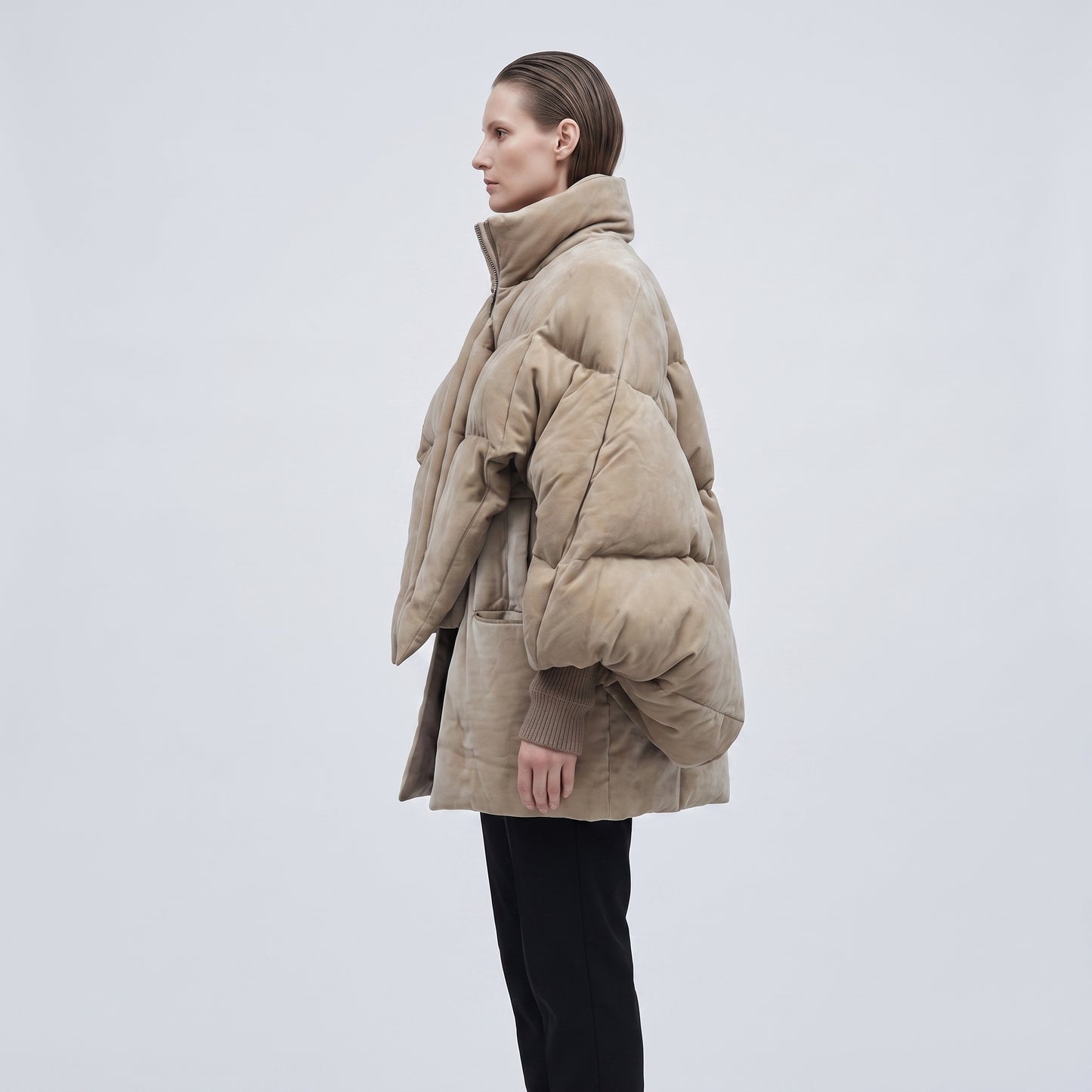 Velvet Puffer Jacket