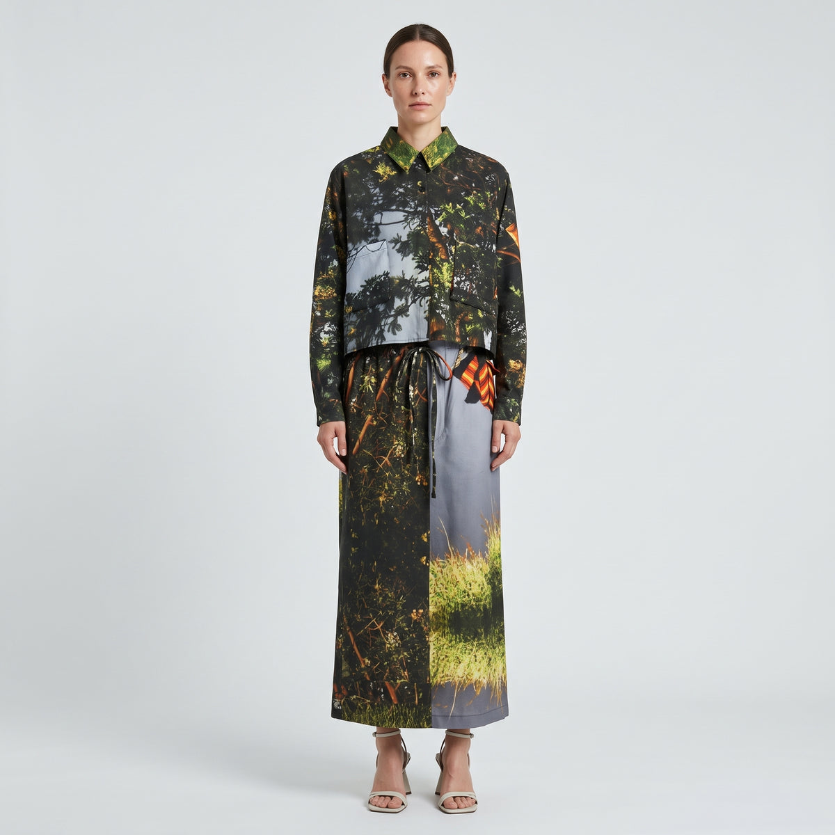 Nature Print Coordinated Set