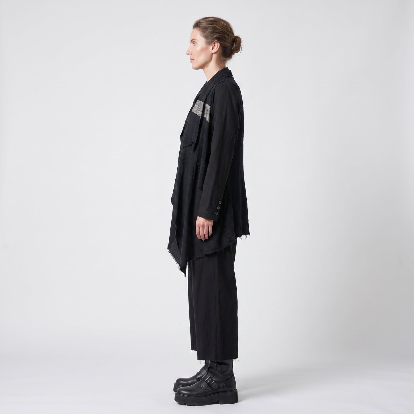 Asymmetric Layered Tailored Jacket