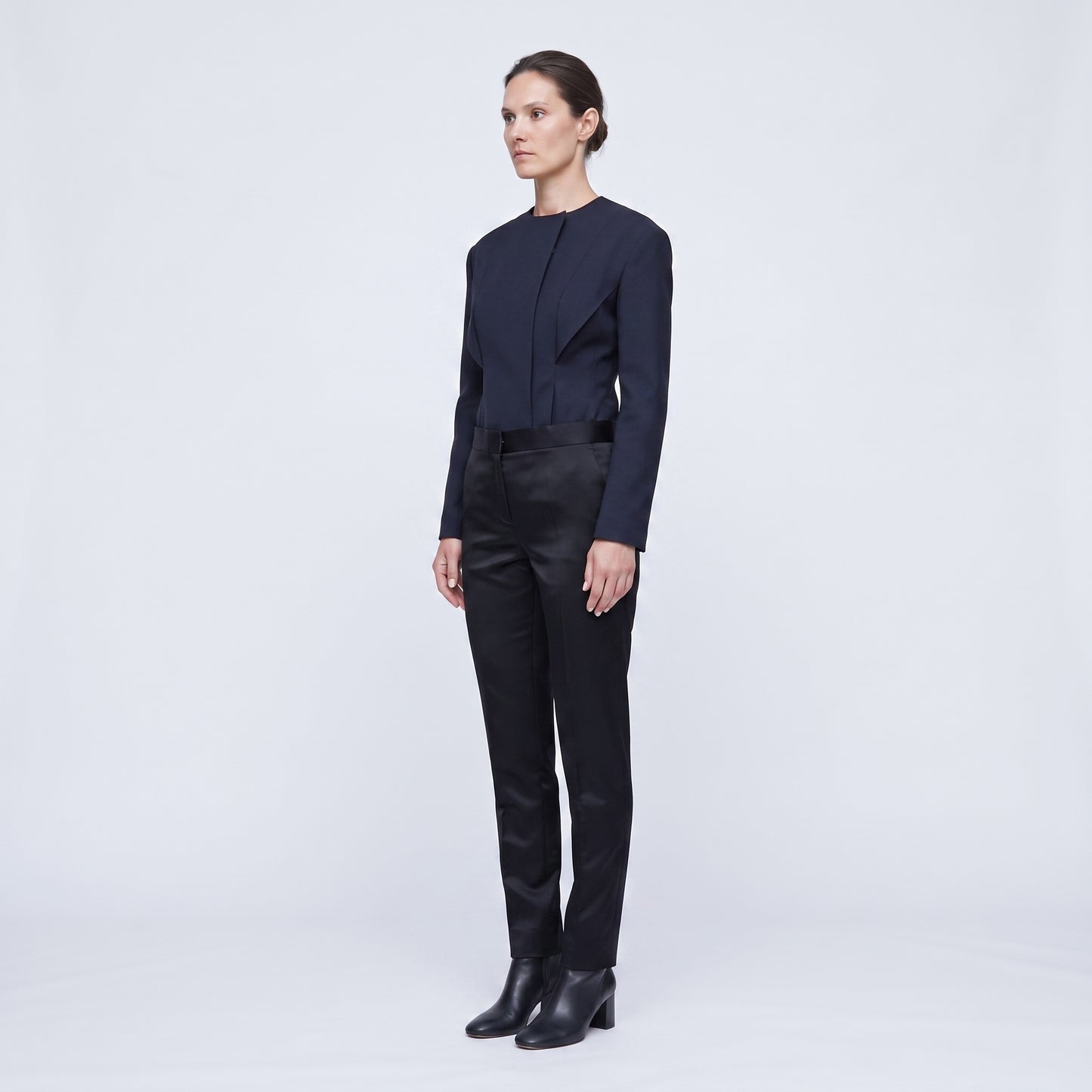 Classic Black Tailored Trousers