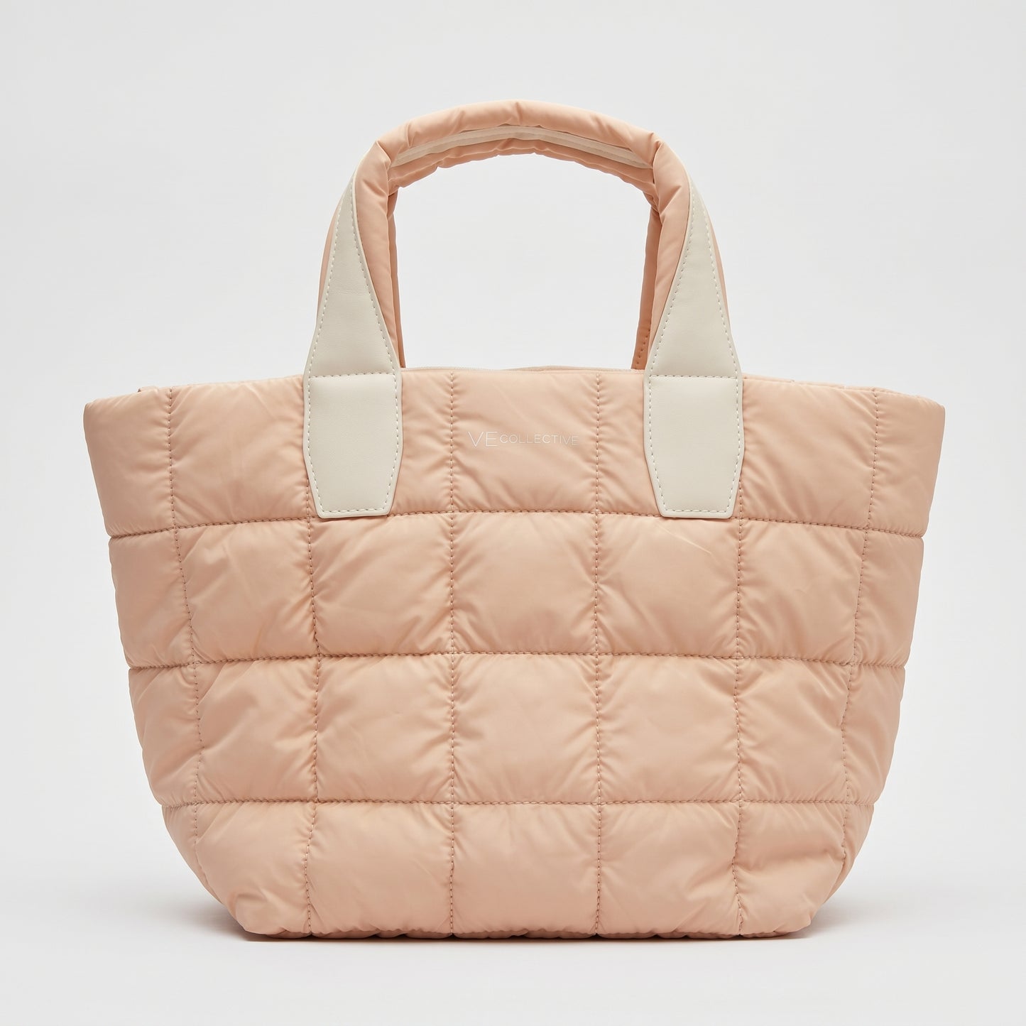 Quilted Nylon Tote Bag