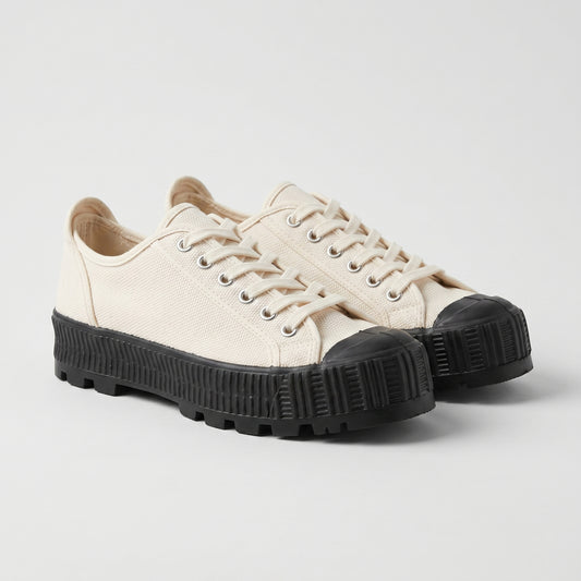 Canvas Platform Low-Top Sneakers