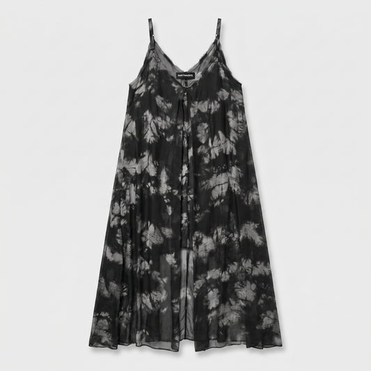 Abstract Print Tie-Dye Cami Dress