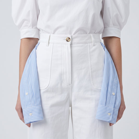 Hybrid Striped Detail Trousers