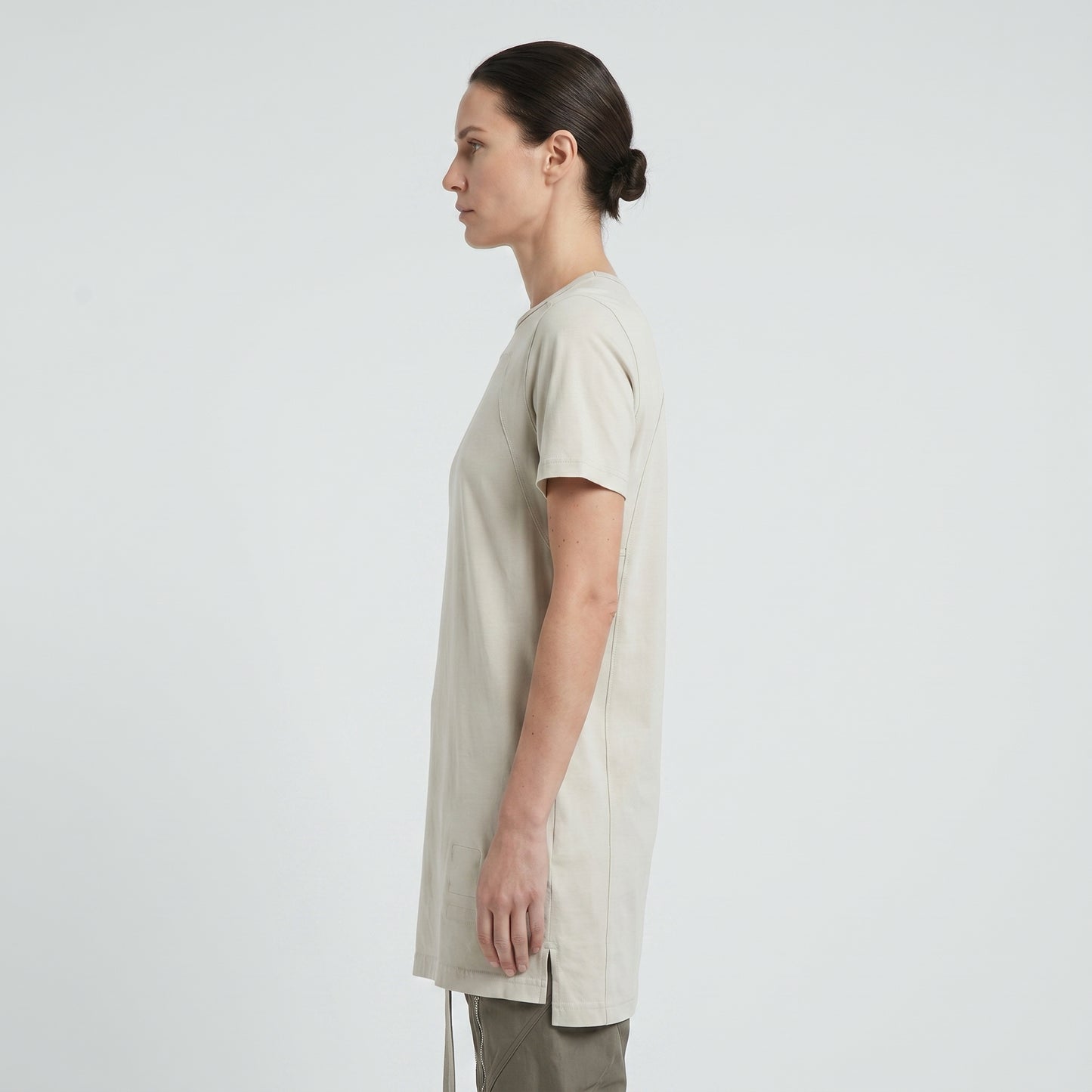 Minimalist Paneled Cotton T-Shirt