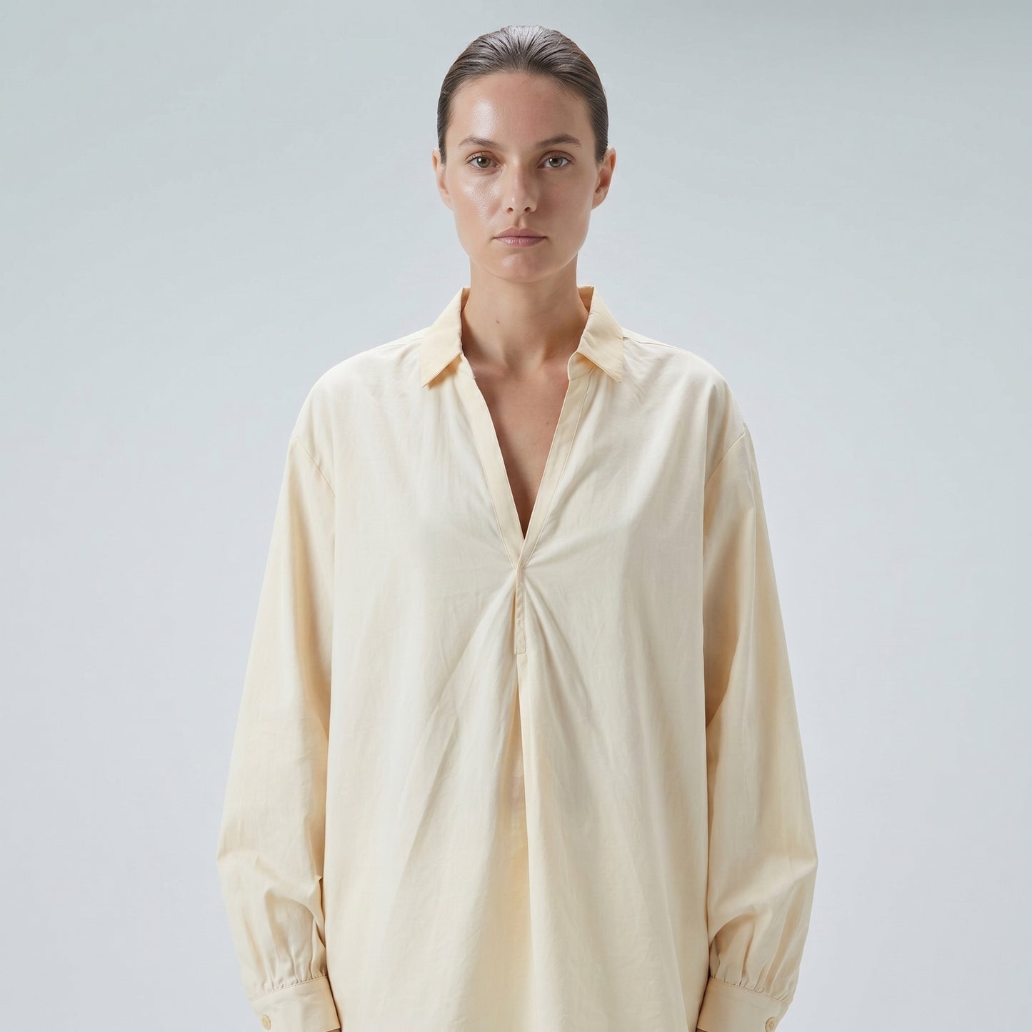Minimalist Soft Cotton Poplin Shirt