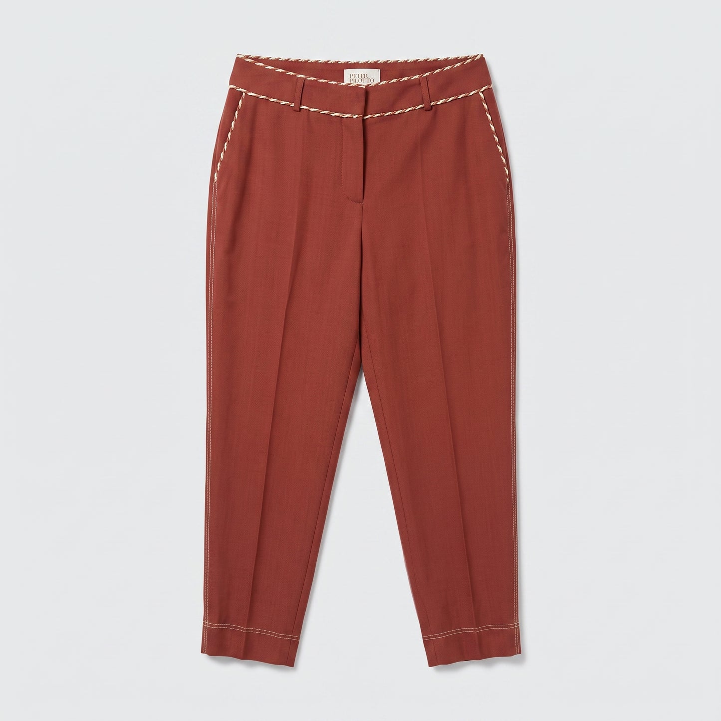 Tailored Terra Cotta Trousers