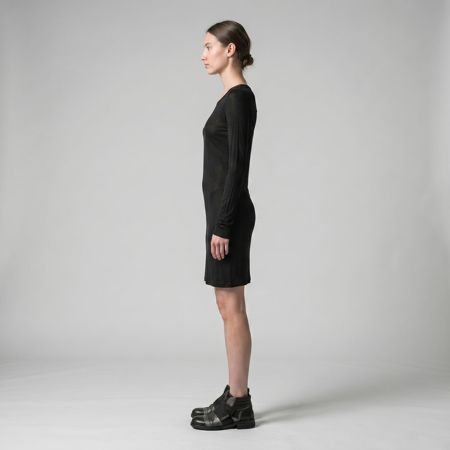 Essential Black Long Sleeve Top