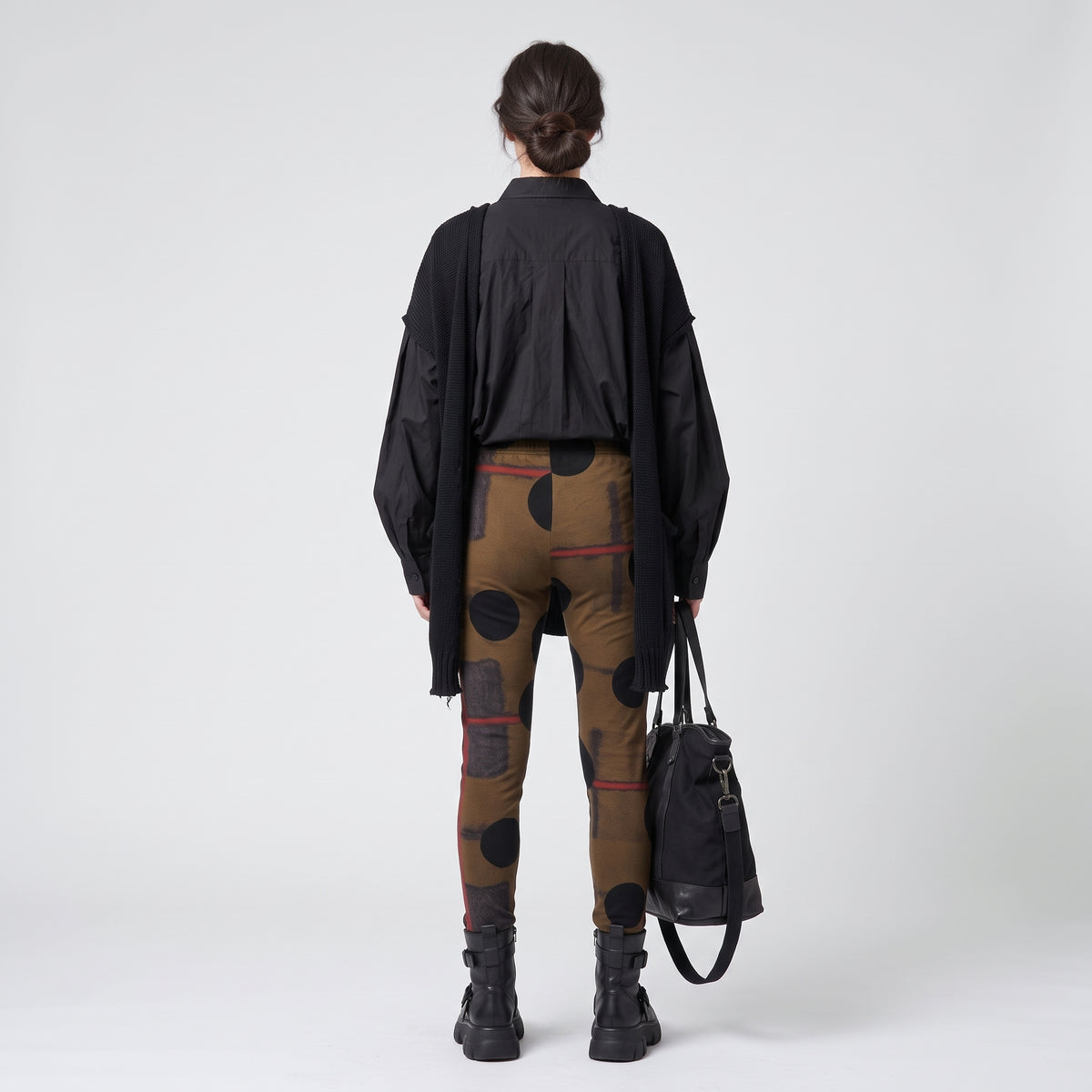 Plaid Polka Dot Leggings