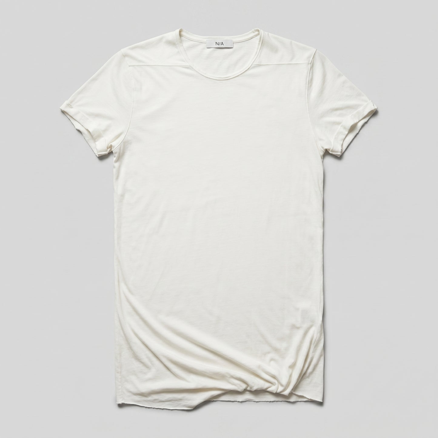 Classic Off-White Cotton Tee