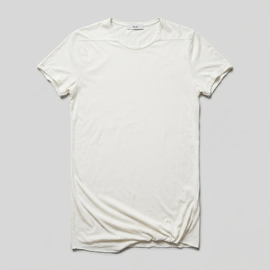 Classic Off-White Cotton Tee