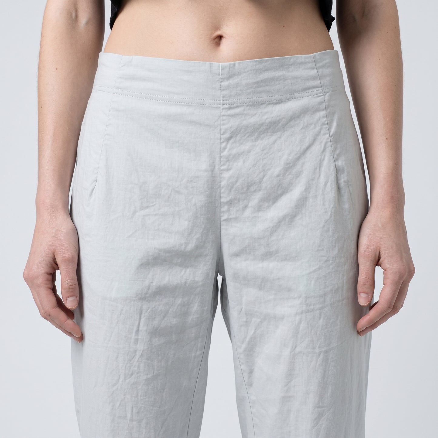Minimalist Tailored Slim Trousers