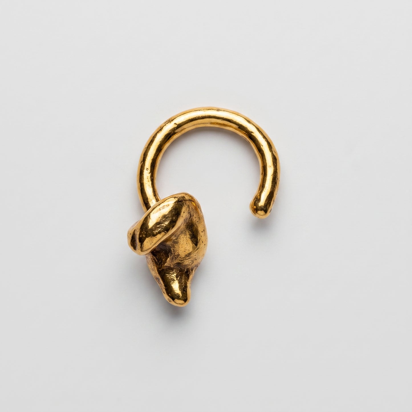 Sculptural Gold Ear Cuff
