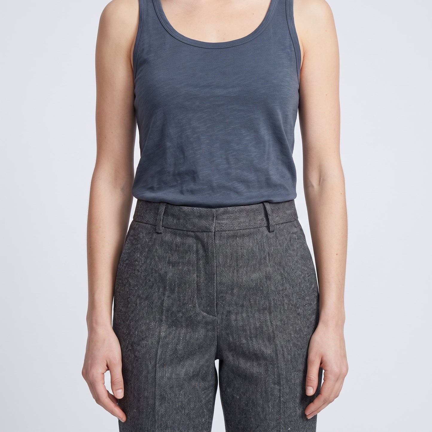 Essential Cotton Scoop Tank