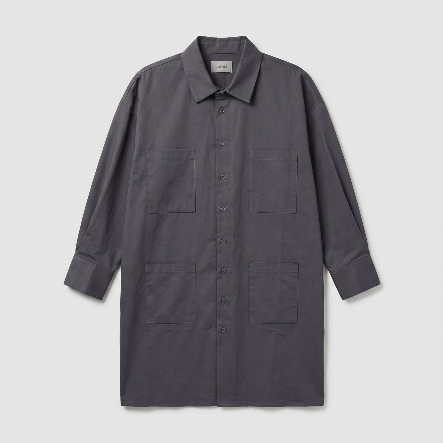 Utility Oversized Cotton Shirt