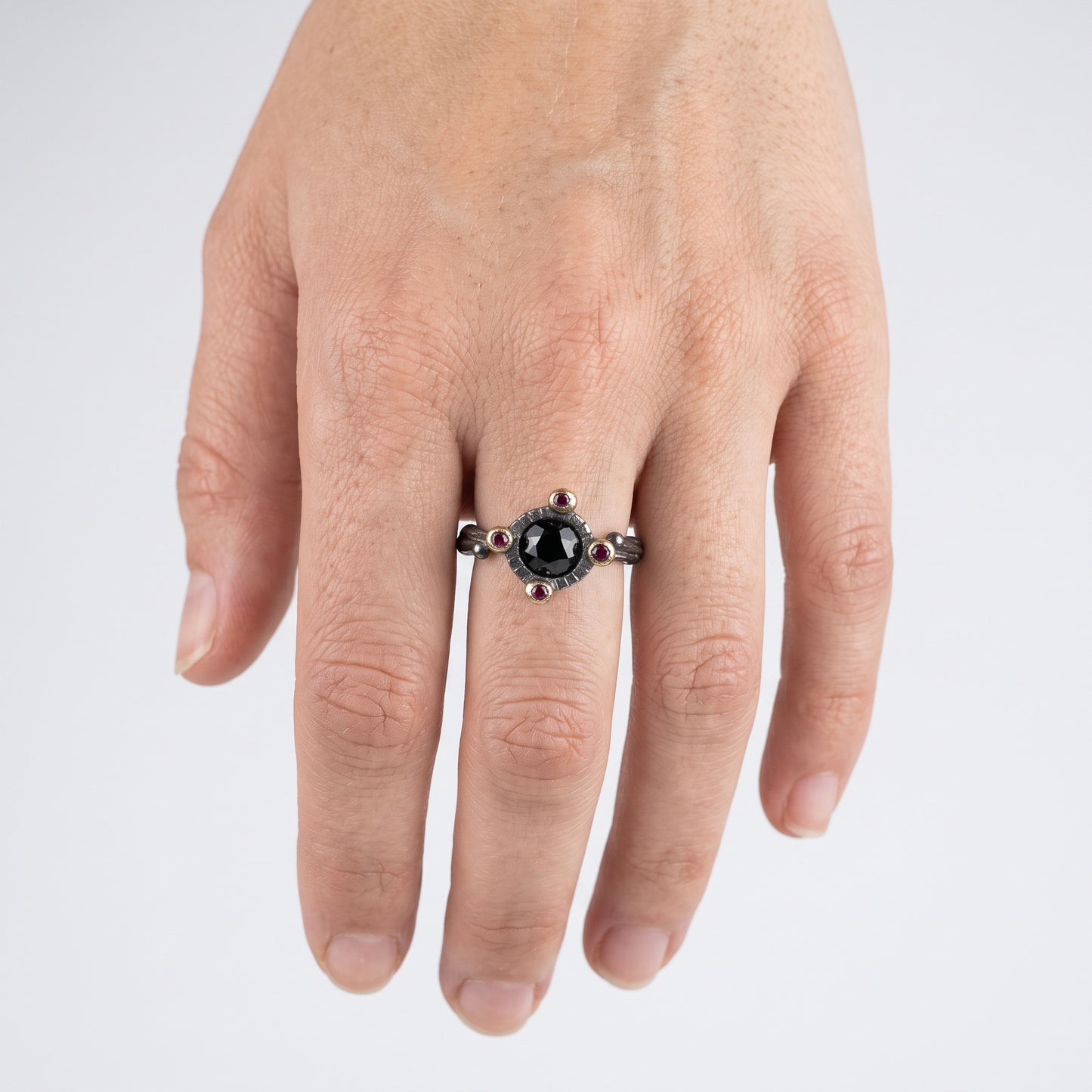 Artisan Black Stone Statement Ring