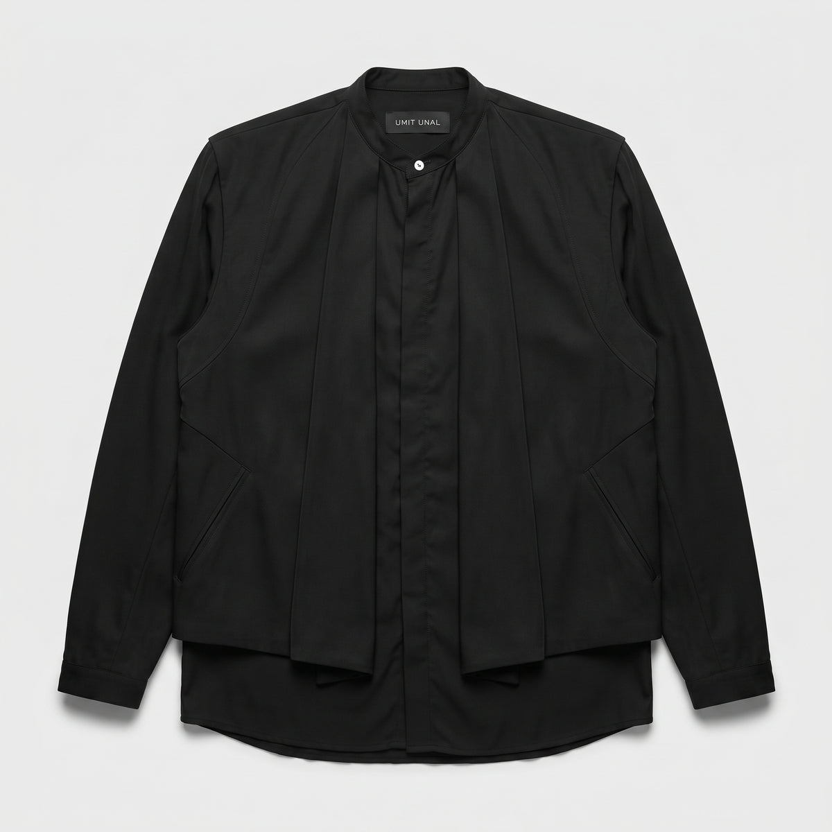 Structured Layered Black Jacket