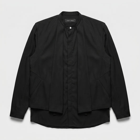 Structured Layered Black Jacket