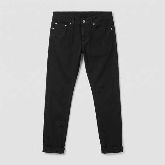 Classic Black Slim Fit Denim