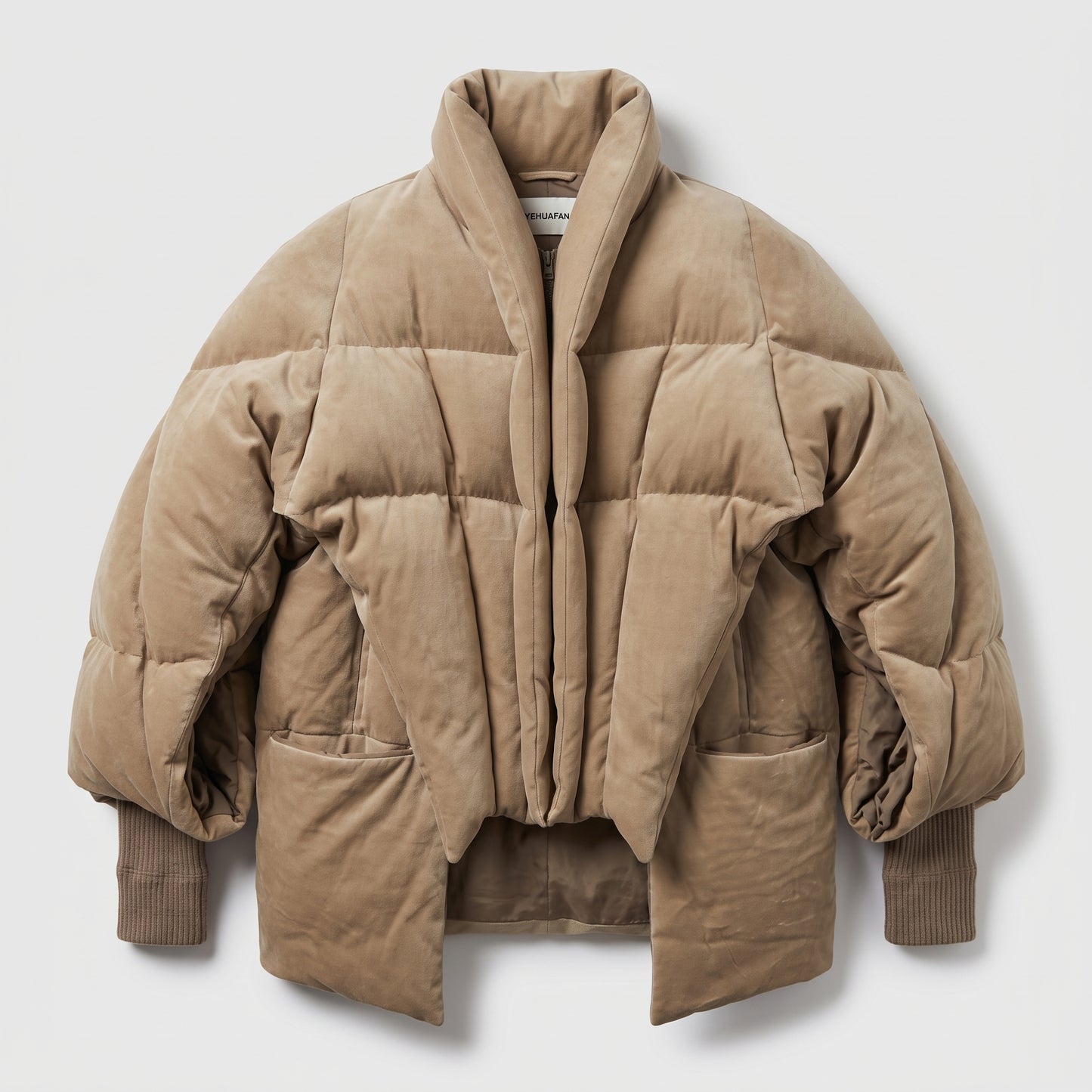 Velvet Puffer Jacket