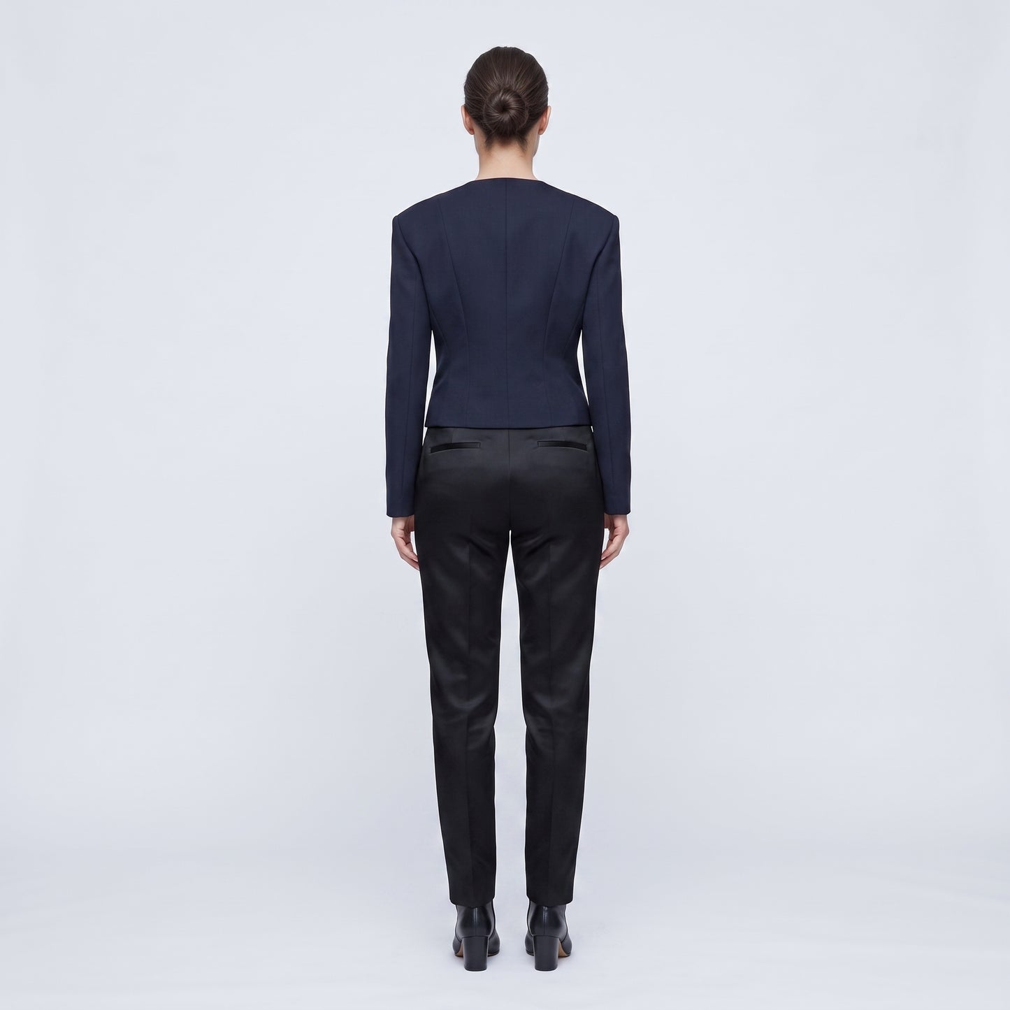 Classic Black Tailored Trousers