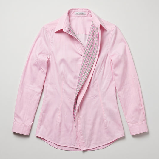 Classic Pink Collared Shirt