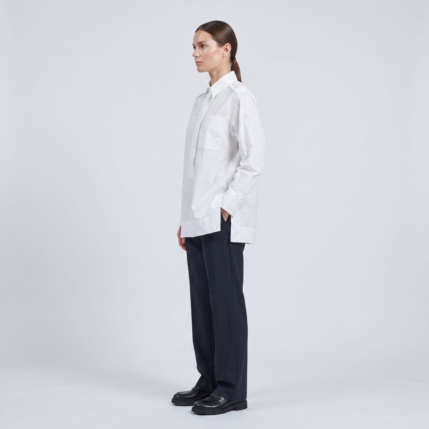 Crisp Utility Cotton Shirt