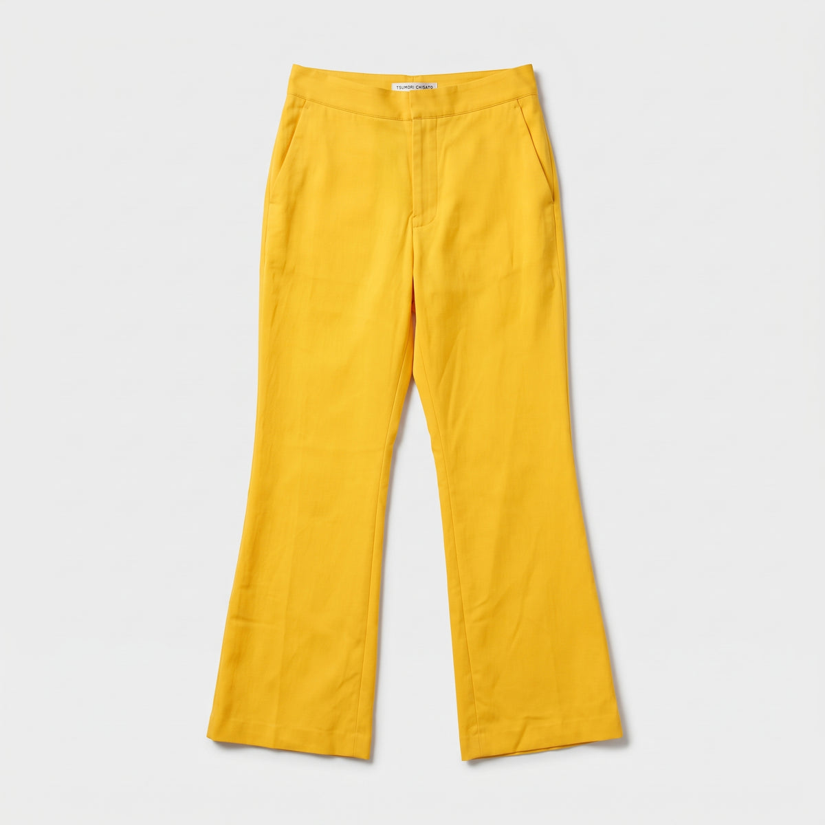 Vibrant Yellow Tailored Trousers