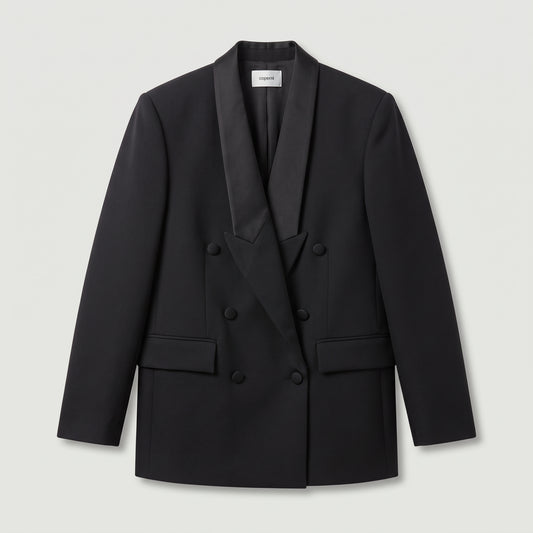 Double Breasted Tuxedo Jacket